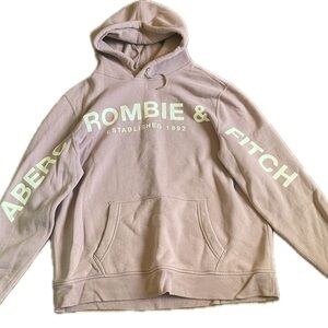 Light pink Abercrombie & Fitch Hoodie